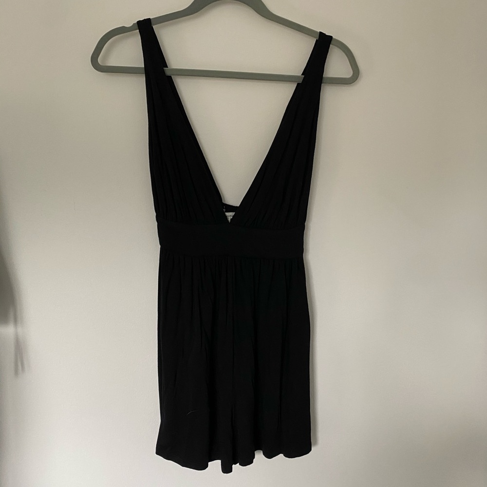 UO Plunging Sleeveless Romper